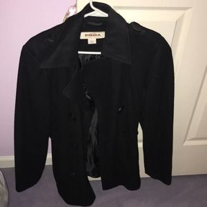 Hydraulic Pea coat black Juniors L